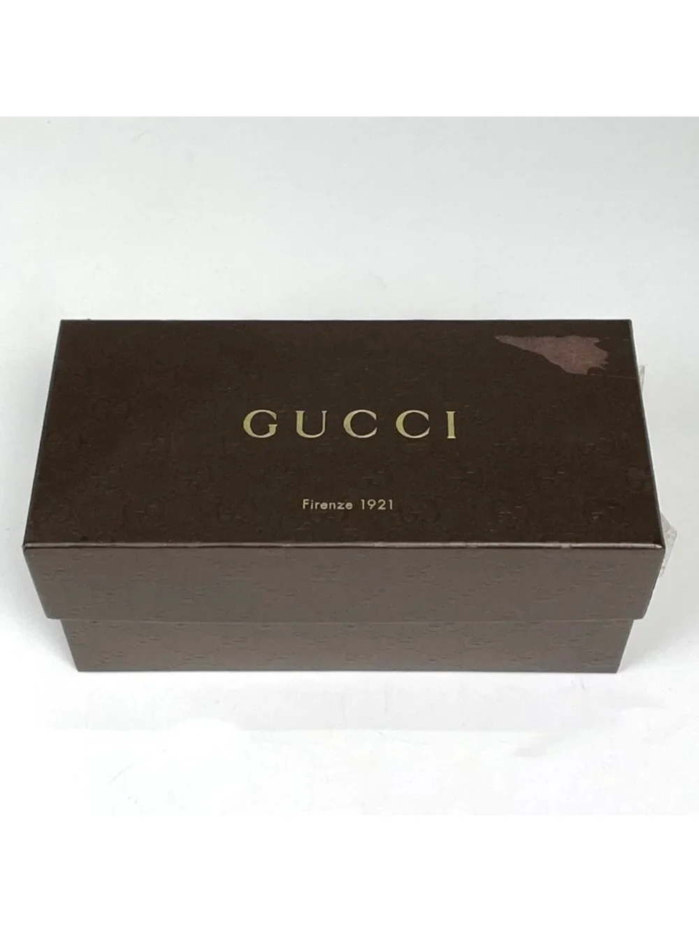 Gucci Makeup Pouch Soho Interlocking G Fringe Leather Beige